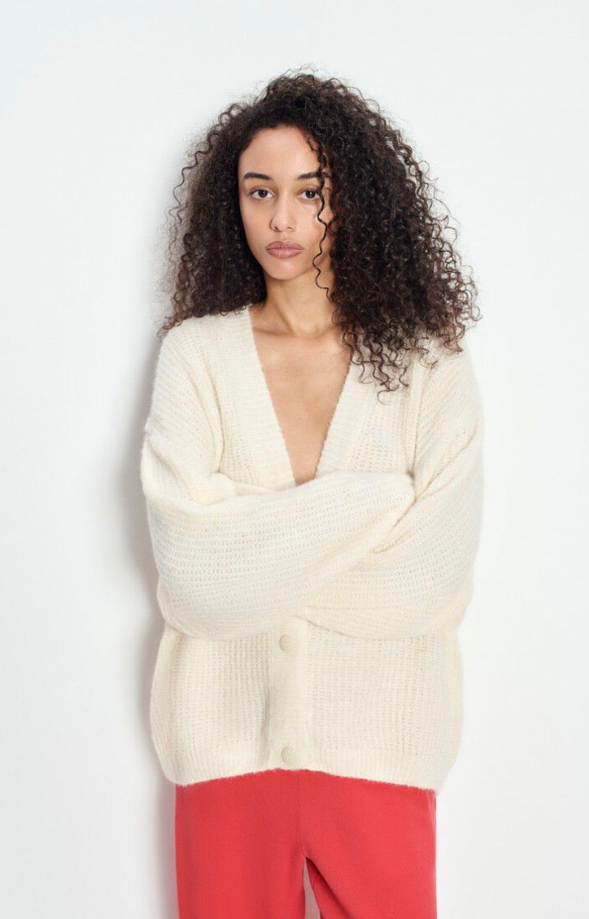 American Vintage - East Cardigan - Pearl