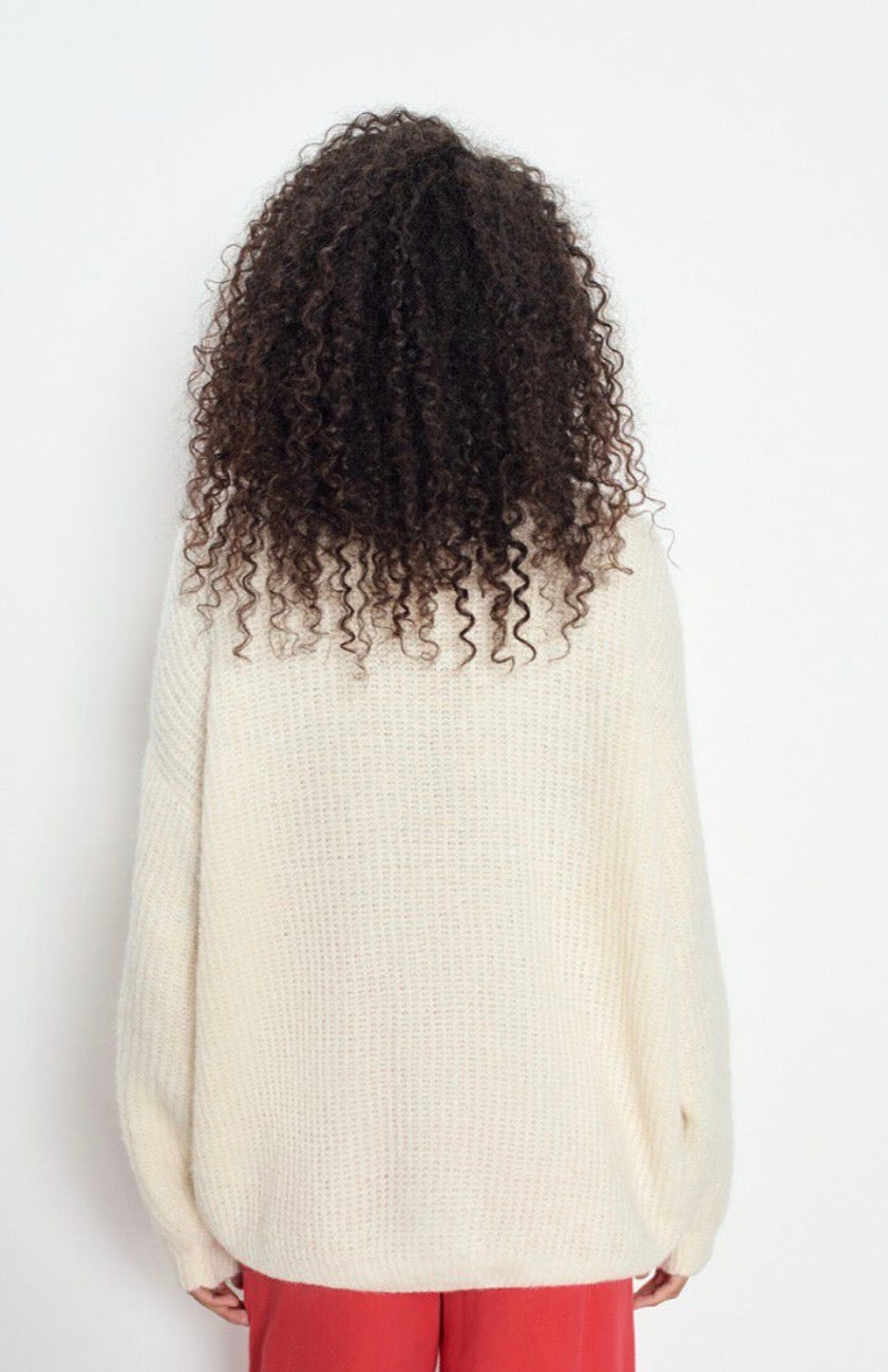 American Vintage - East Cardigan - Pearl