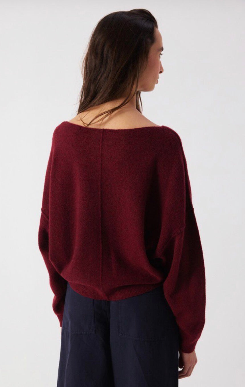 American Vintage - Damsville Sweater - Cherry