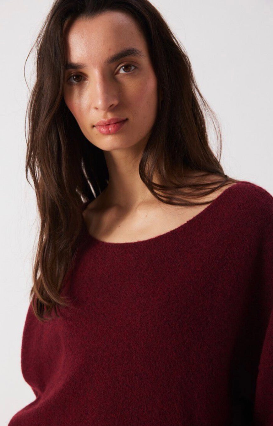 American Vintage - Damsville Sweater - Cherry