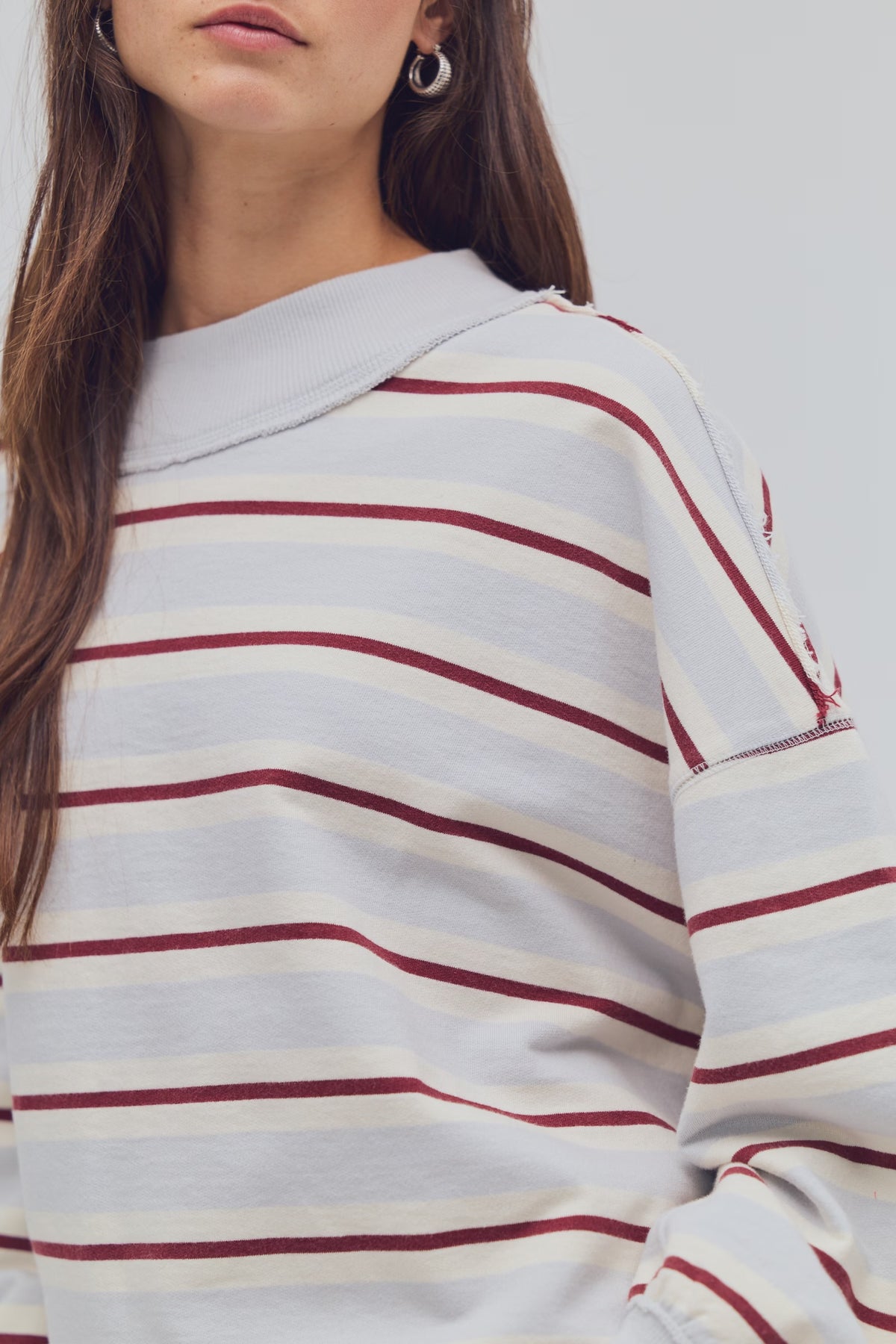 Free People - Palm Springs Striped Pullover