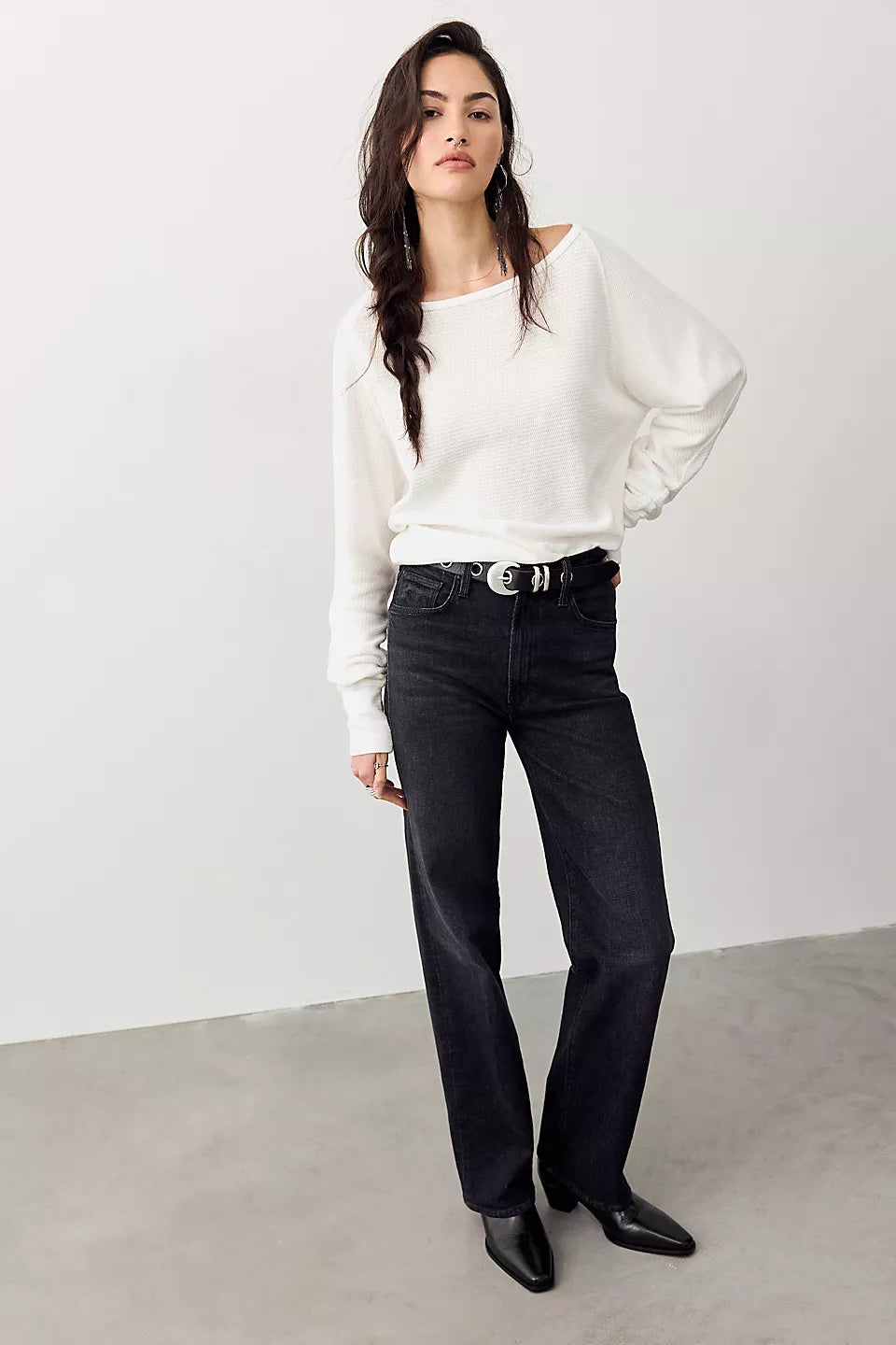Free People - Jess Long Sleeve - Ivory