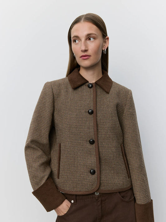 Sofie Schnoor - Kamikkasw Short Tweed Jacket