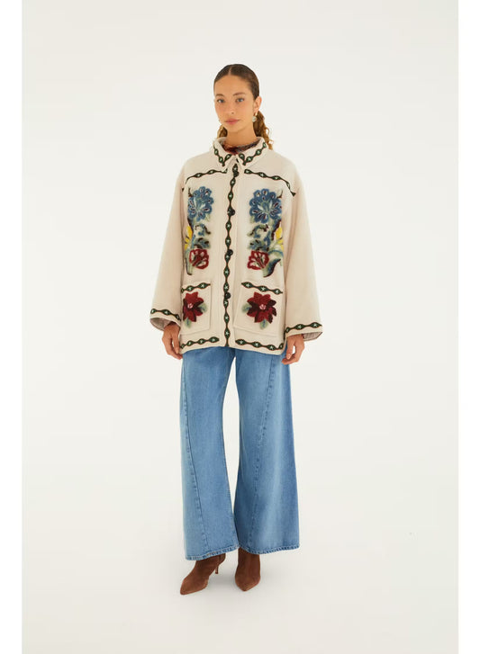 FARM Rio - Lunar Boho Cropped Fleece