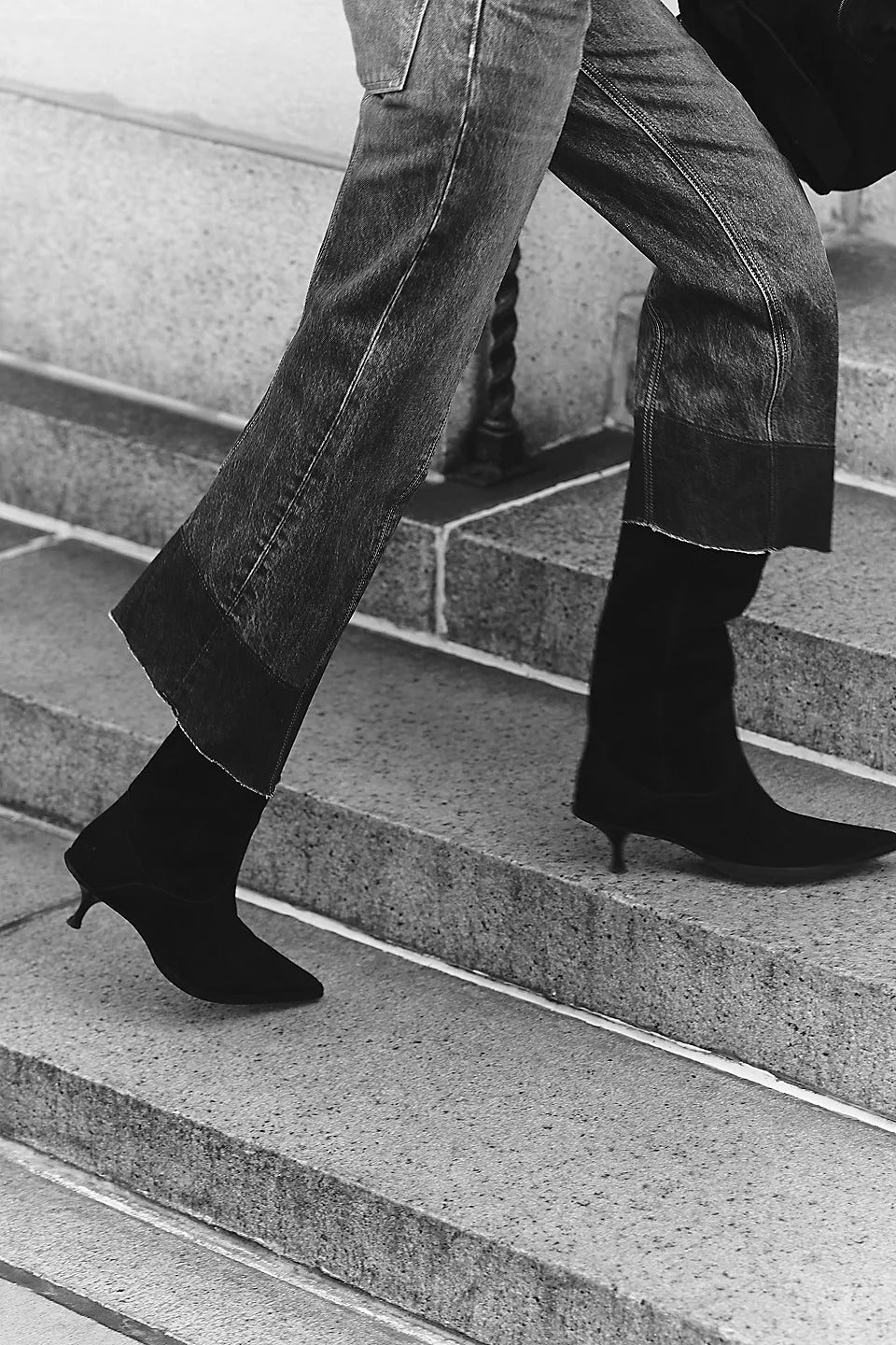 Free People - Daisy Suede Slouchy Kitten Heel