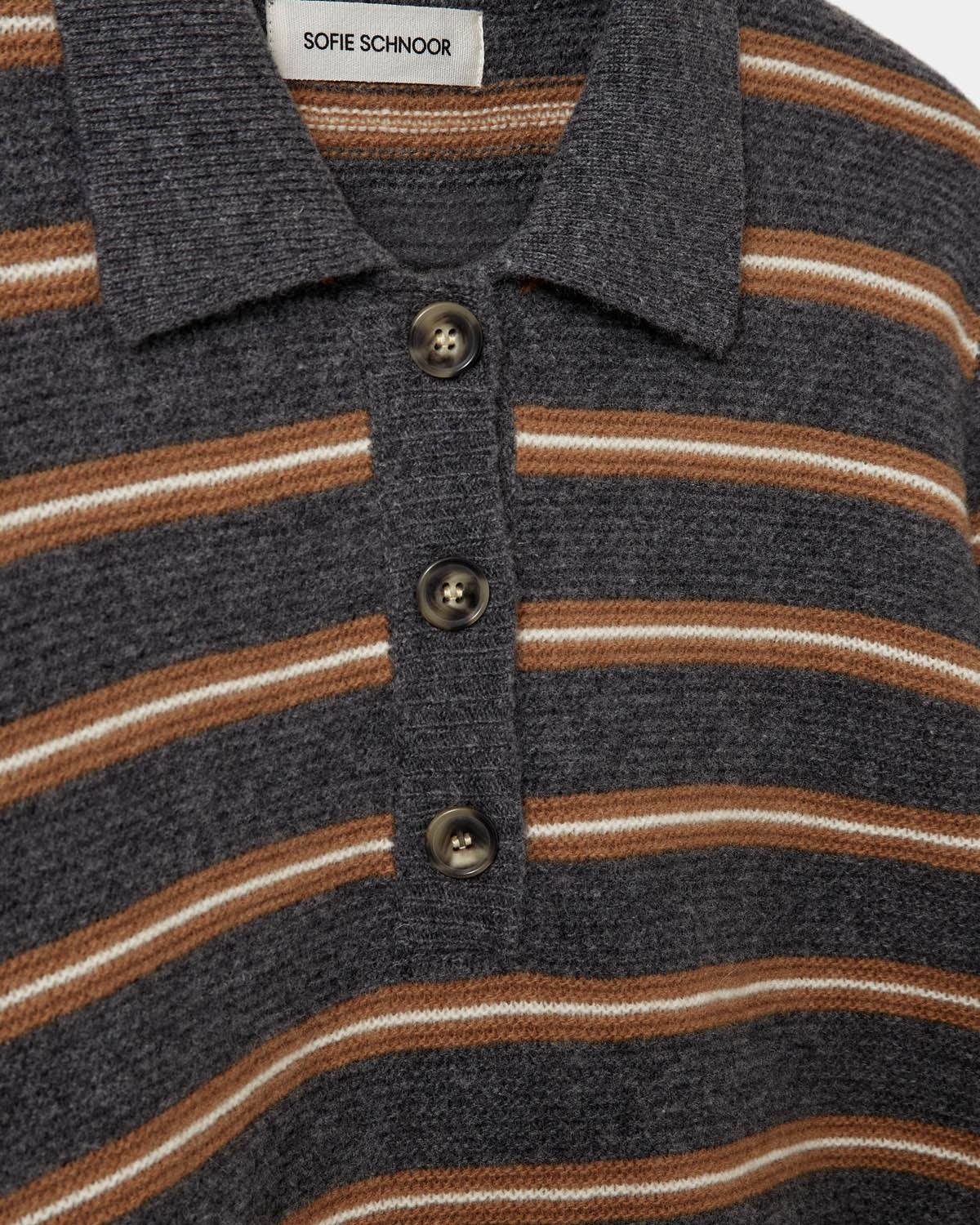 Sofie Schnoor - Stormasw Striped Knit Polo