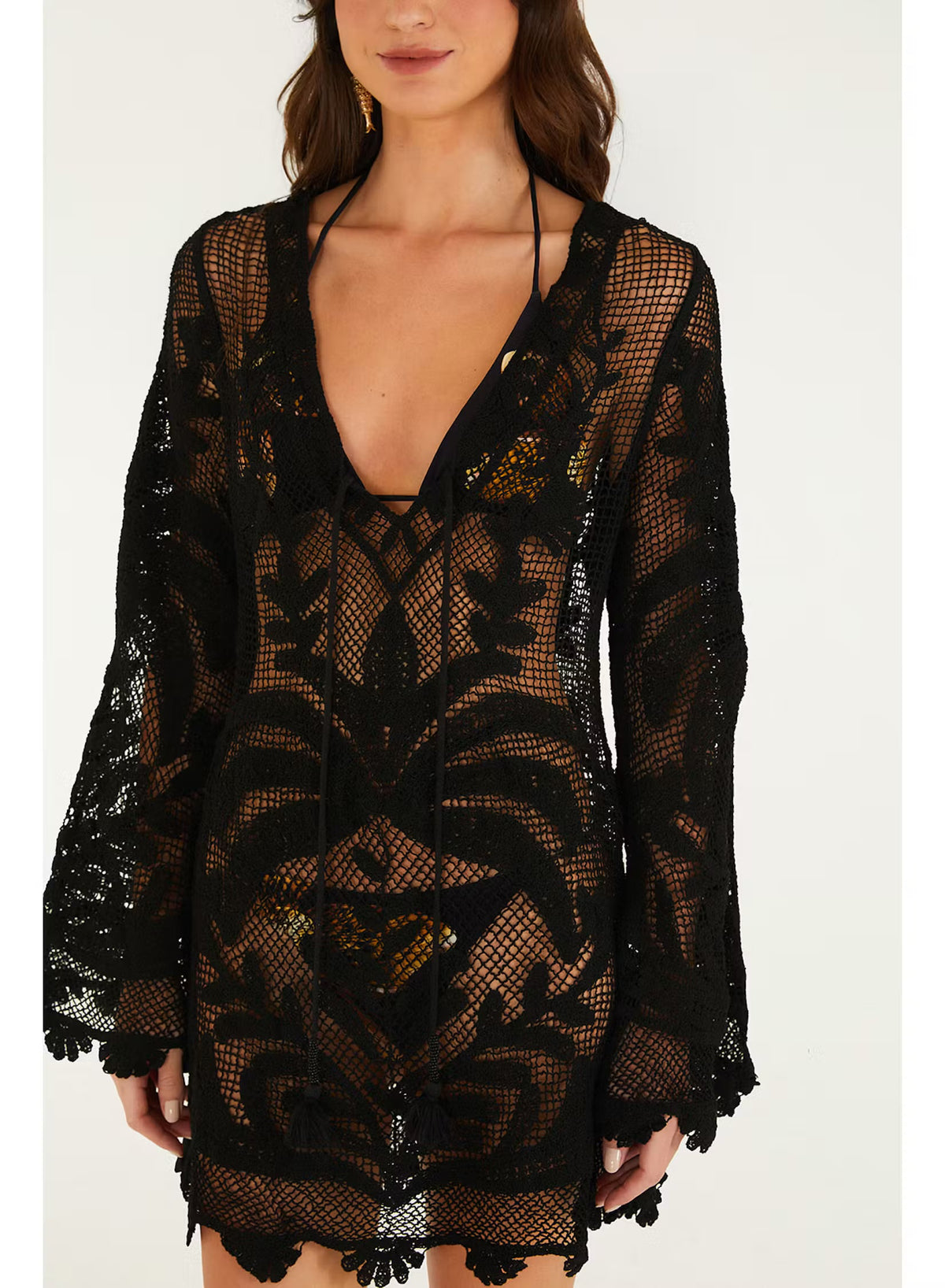 FARM Rio - Martina Tapestry Mini Dress
