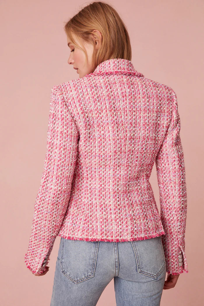 LOVESHACKFANCY - Duvel Tweed Blazer Jacket