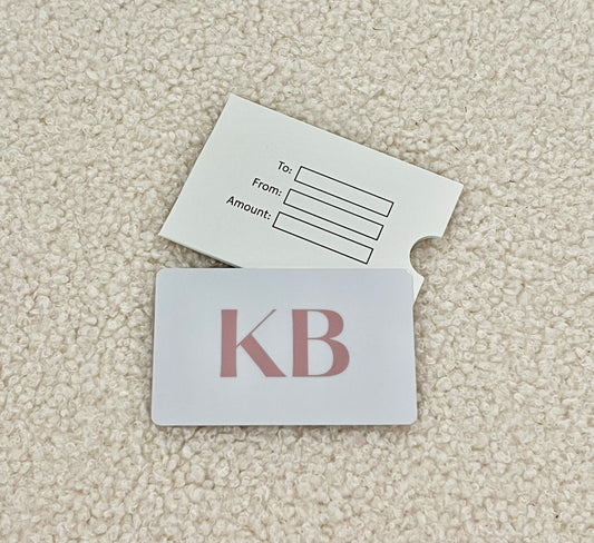 KB Style Gift Card