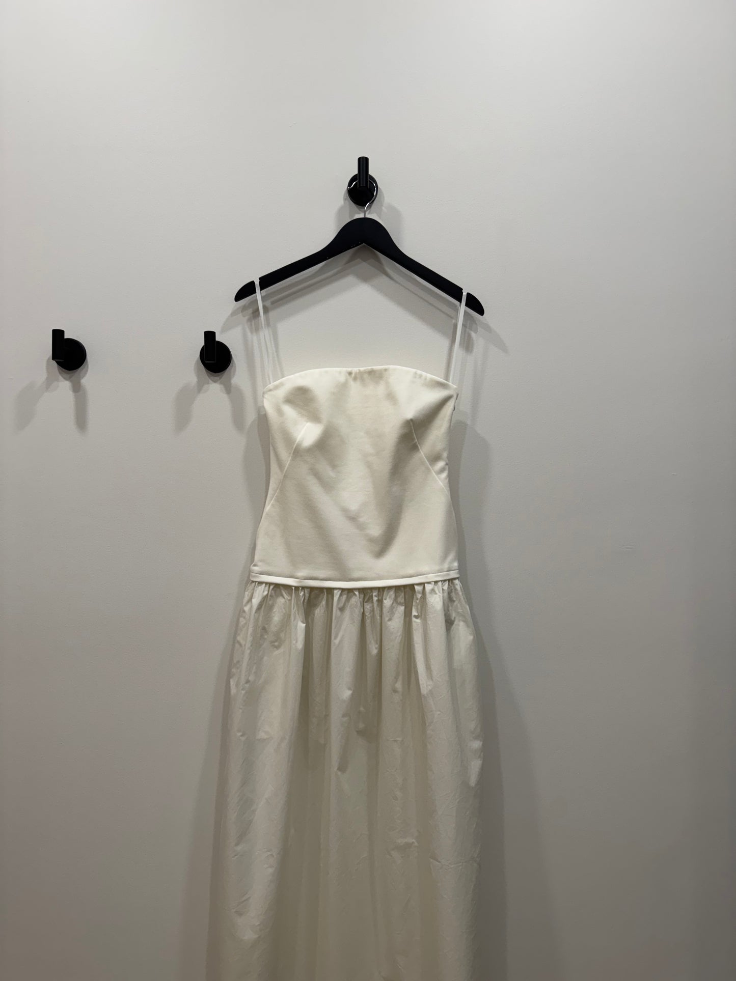 Rag & Bone - Irina Mixed Media Strapless Dress