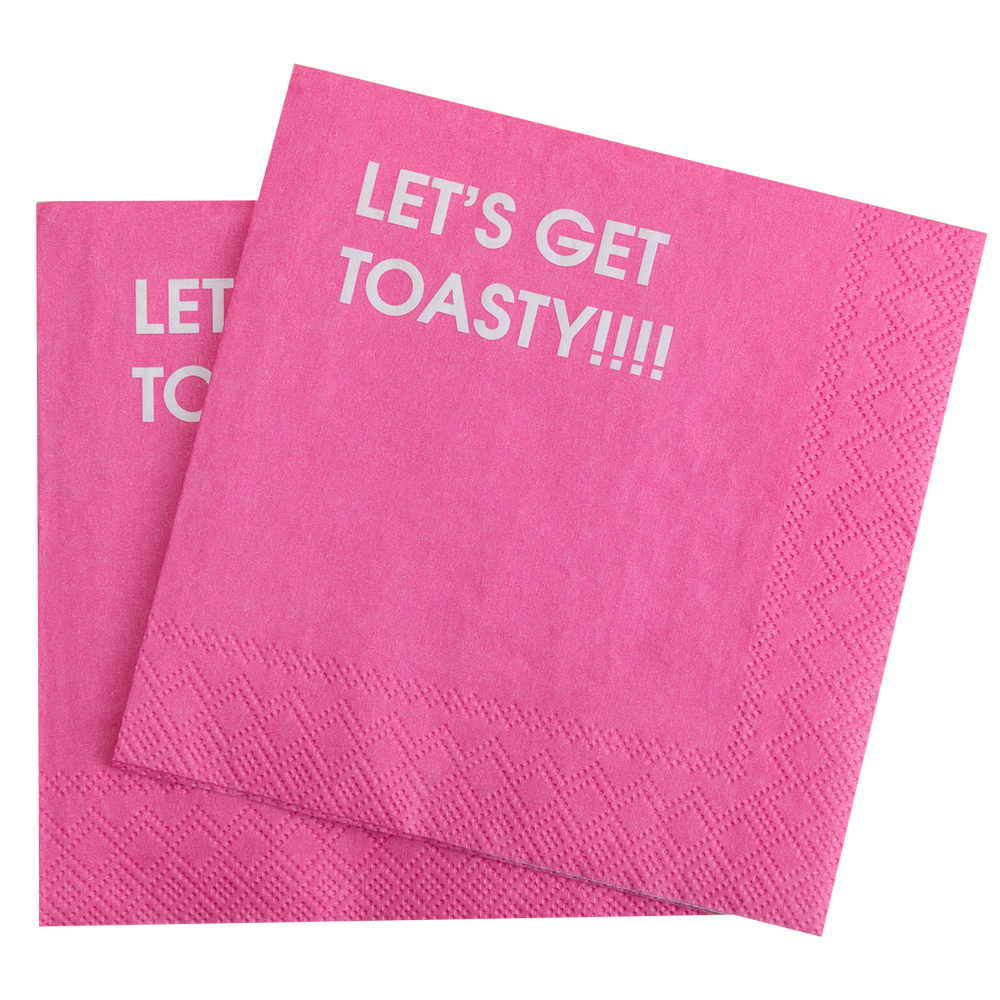 Chez Gagné - Let's Get Toasty Cocktail Napkins