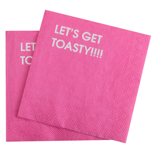 Chez Gagné - Let's Get Toasty Cocktail Napkins