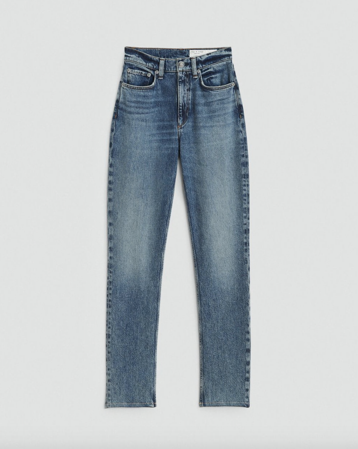 Rag & Bone - Wren High-Rise Full Length Slim Straight- Dominique