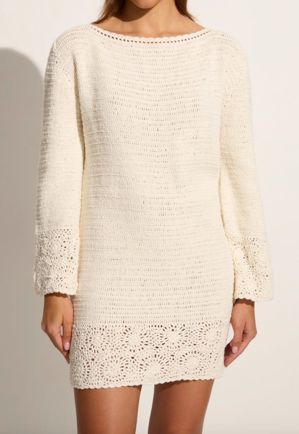 Faithfull the Brand - Ruia Handmade Crochet Dress - Off-White