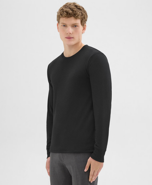 Theory - Men's Essential Longsleeve in Black