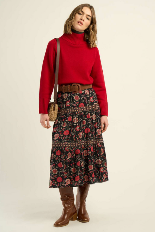Petite Mendigote - Pull Megane - Red