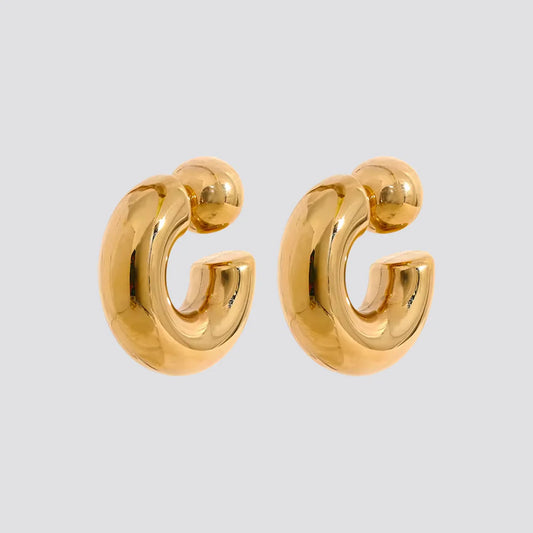 Au Naturale - Trilogy Hoop Studs