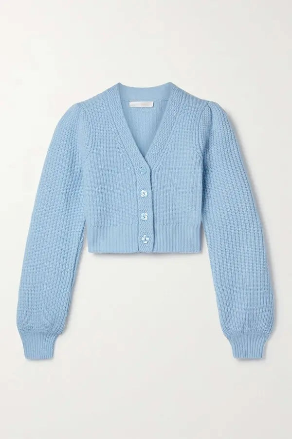 LOVESHACKFANCY - Avignon Crop Cardigan