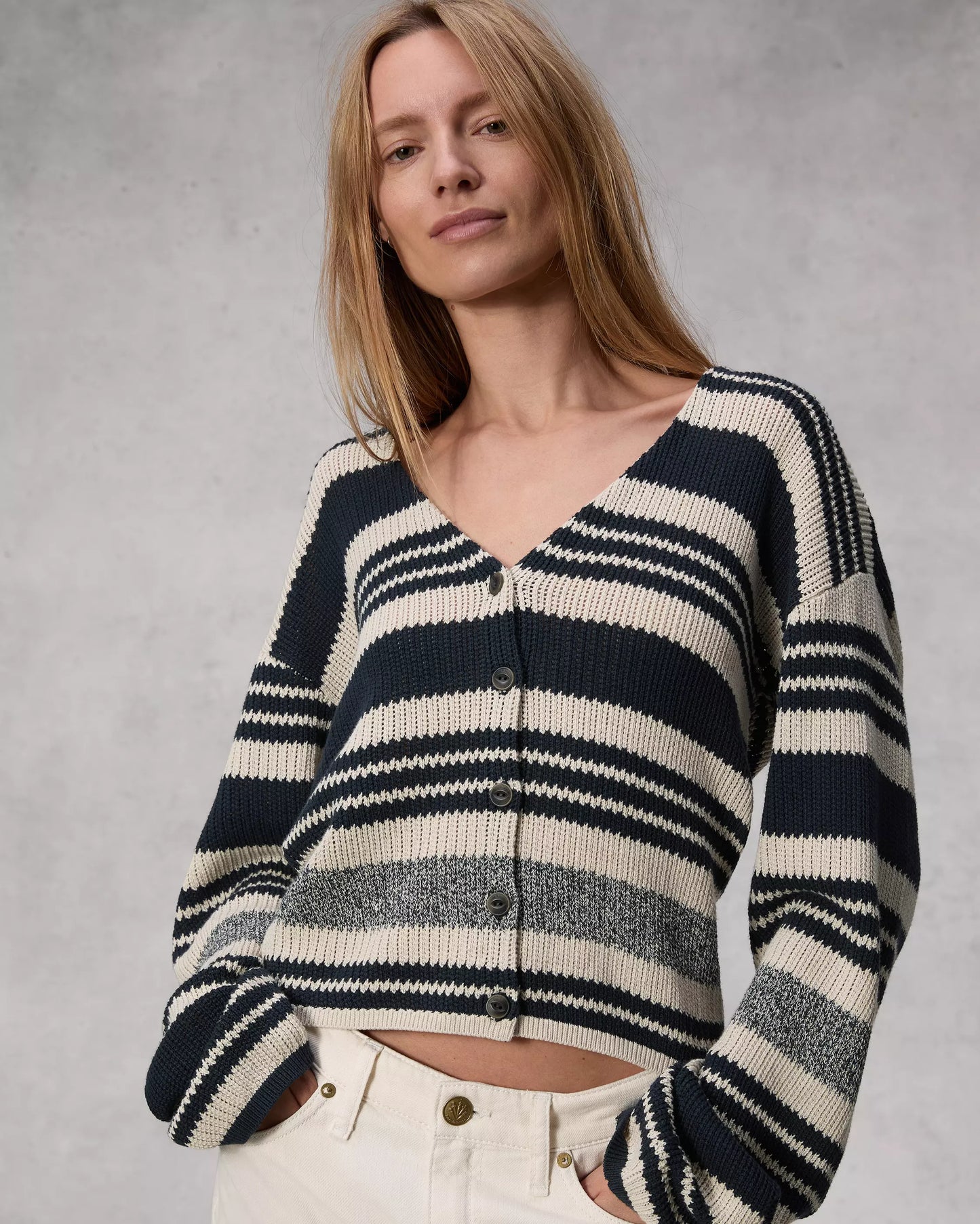 Rag & Bone - Cyrus Stripe Cardigan