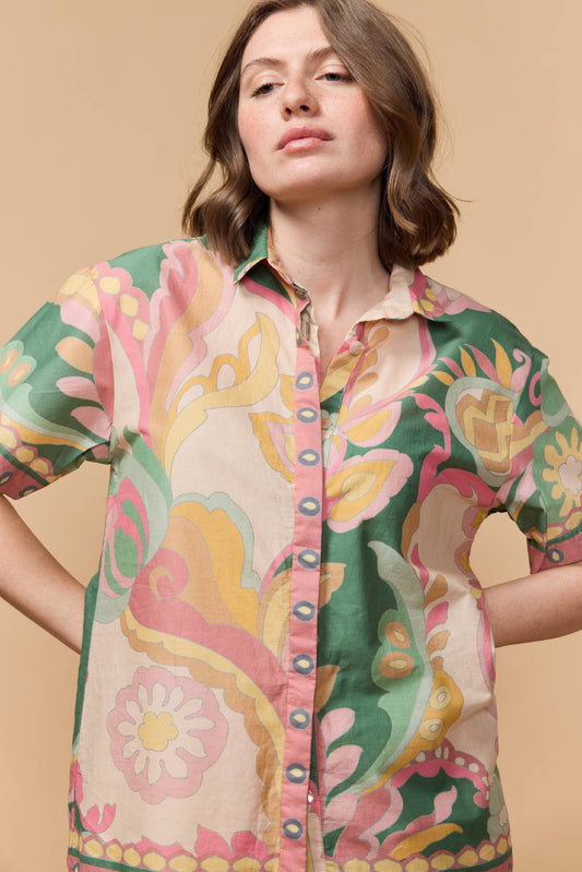 Louizon - Sausalilo Print Top