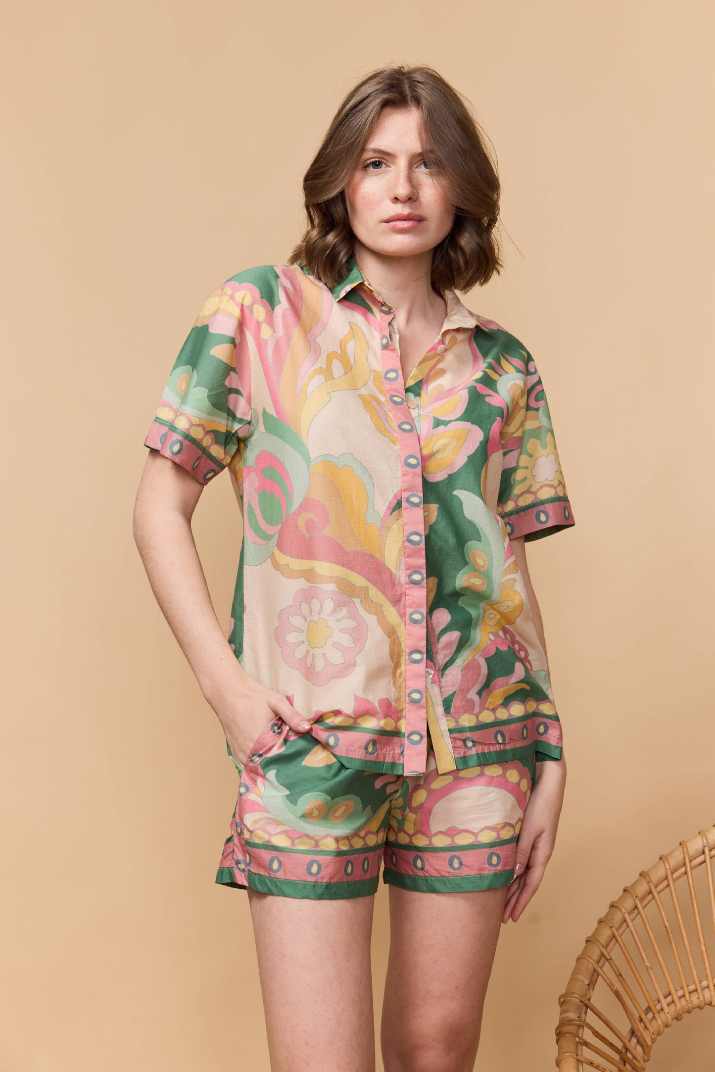 Louizon - Sausalilo Print Top