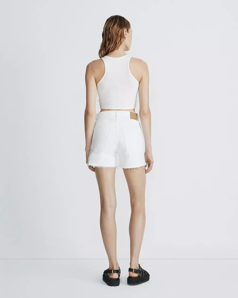 Rag & Bone - Vintage Cut Off 4" Short - Optic White